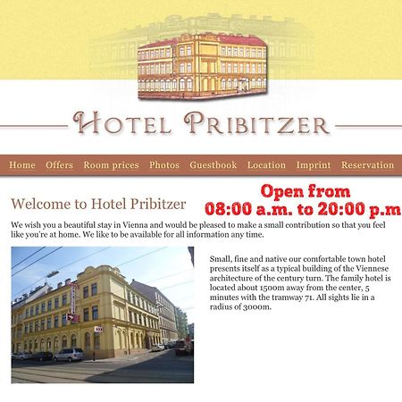 Hotel Pribitzer Wenen Buitenkant foto